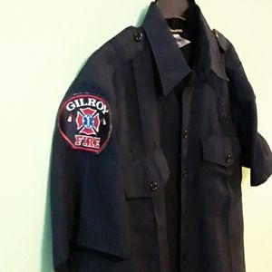 Vintage Gilroy Fireman Shirt